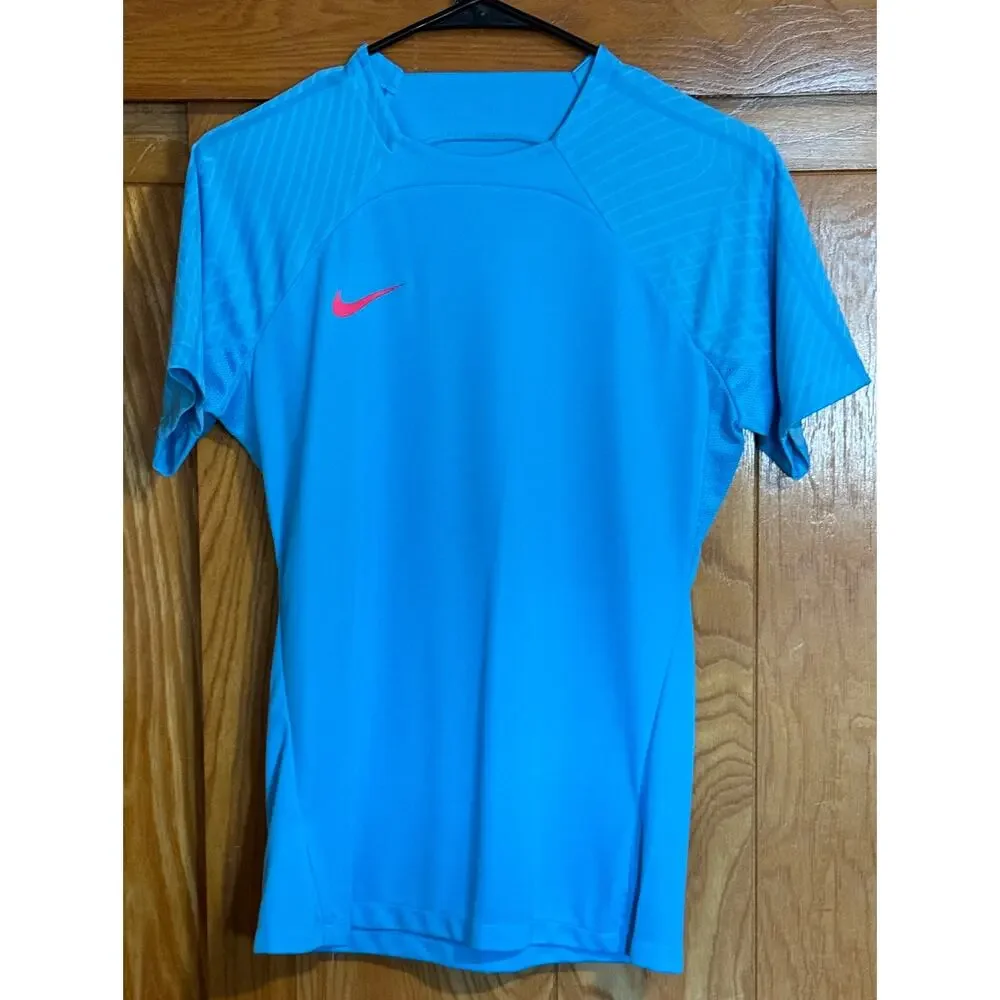 Men's Nike Dri-FIT Strike Football Training Shirt Blue, S